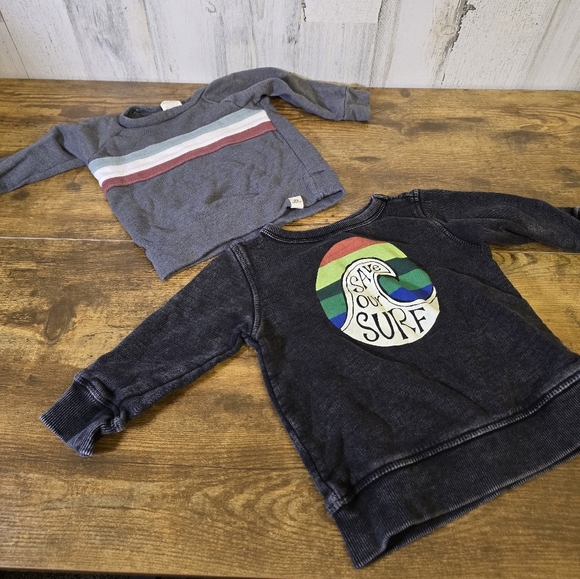 Baby boys size 6-12 months winter sweater lot of 2 - Picture 1 of 6
